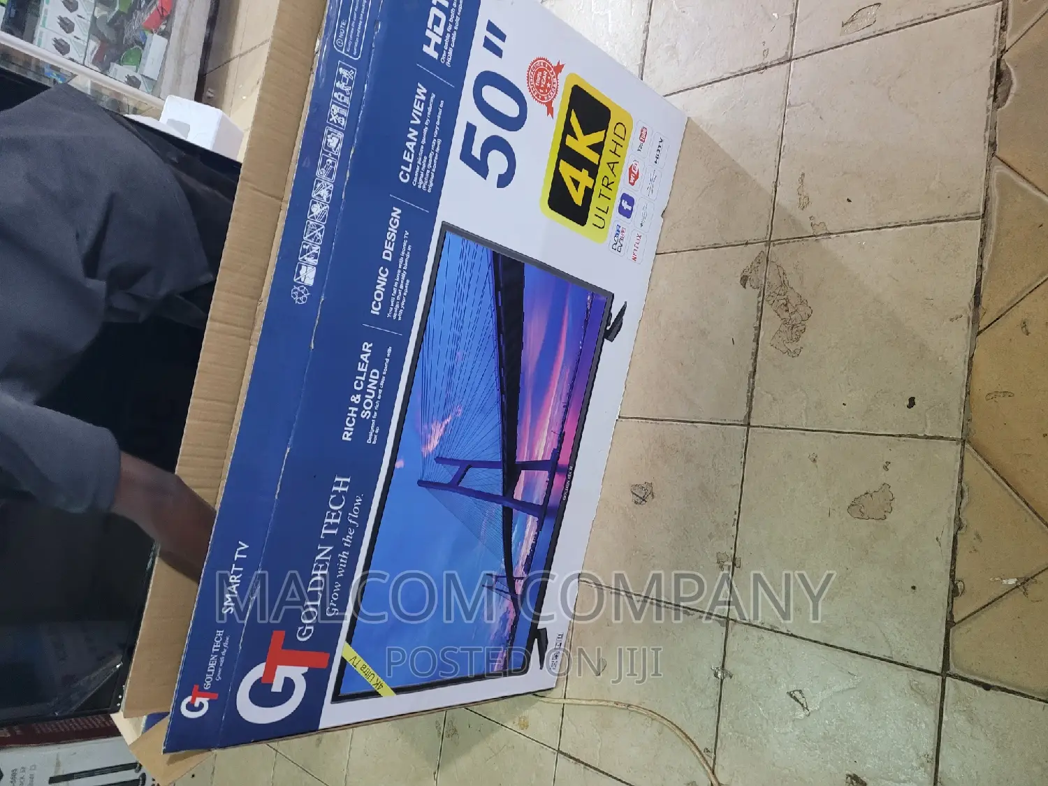 Golden Tech Smart Tv 50 Inches