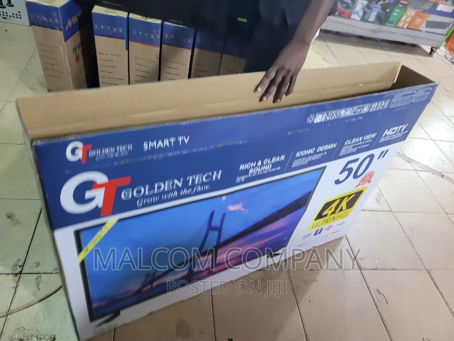 Golden Tech Smart Tv 50 Inches