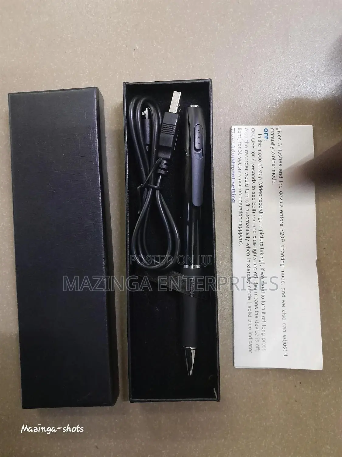 Wireless Surveillance HD Spy Pen