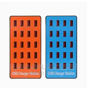 100W 20-Port USB Hub Charger/Wall Power Adapter