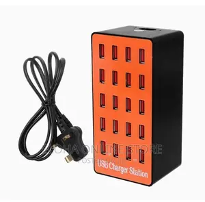 100W 20-Port USB Hub Charger/Wall Power Adapter