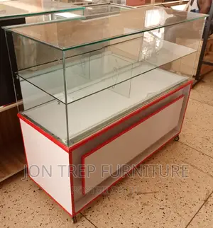 Counter Display Glass Table