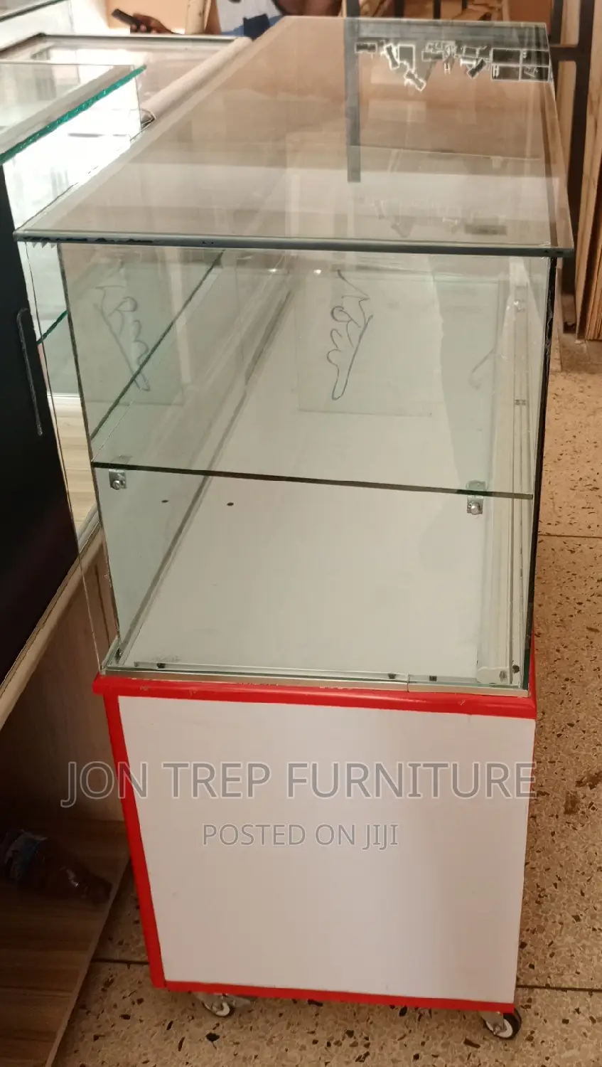 Counter Display Glass Table