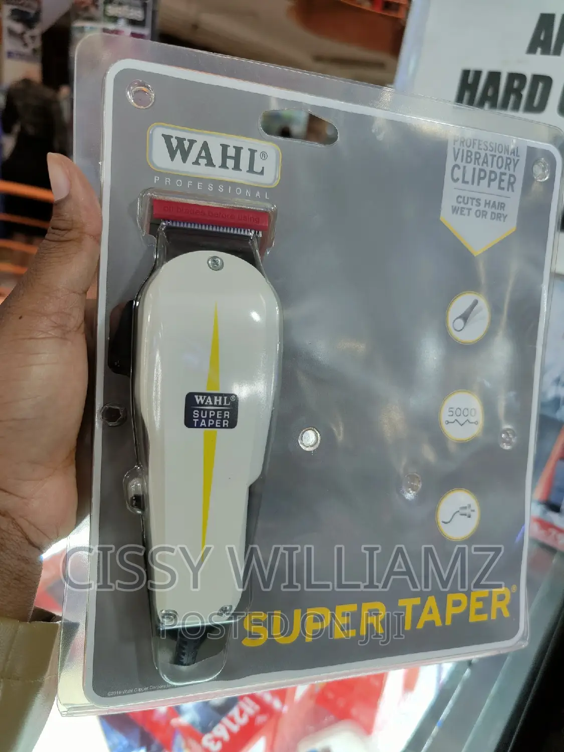Wahl Corded Clipper Shaver/Wahl Super Taper Hair Clippers