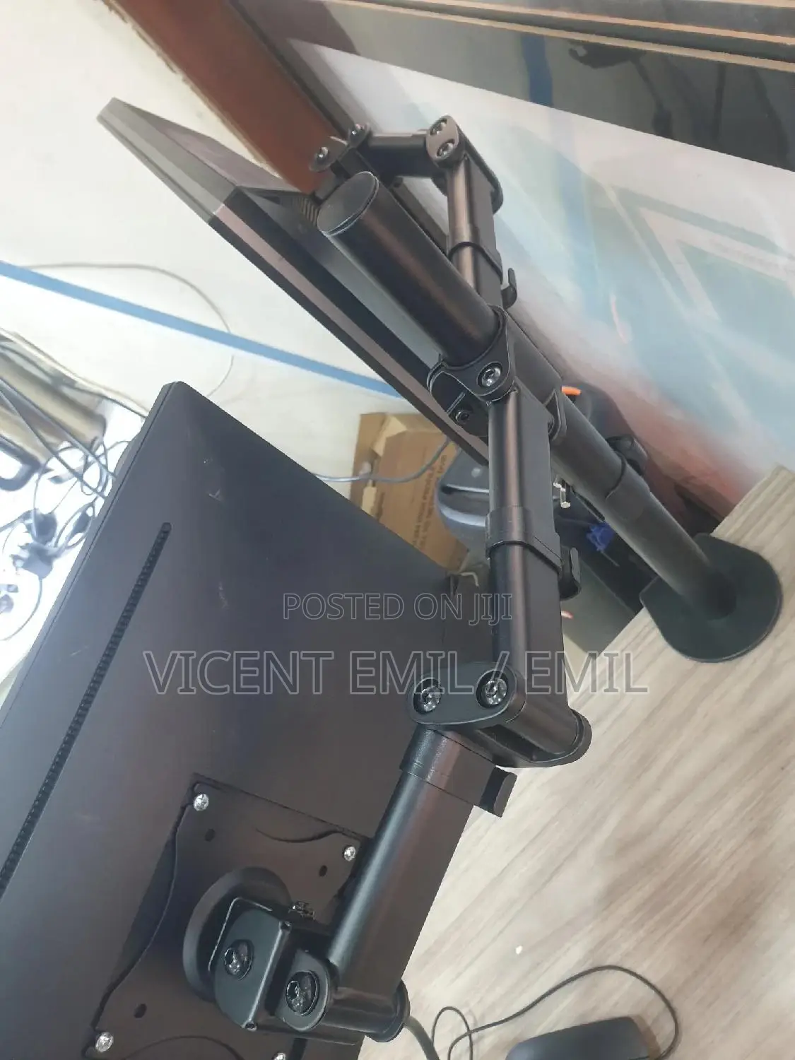 Monitor Desk Mount Double Original