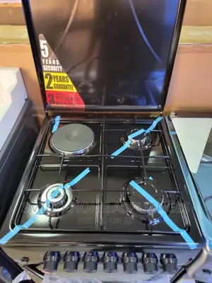 Blueflame 3 Gas and 1 Electric 50cm by 50cm