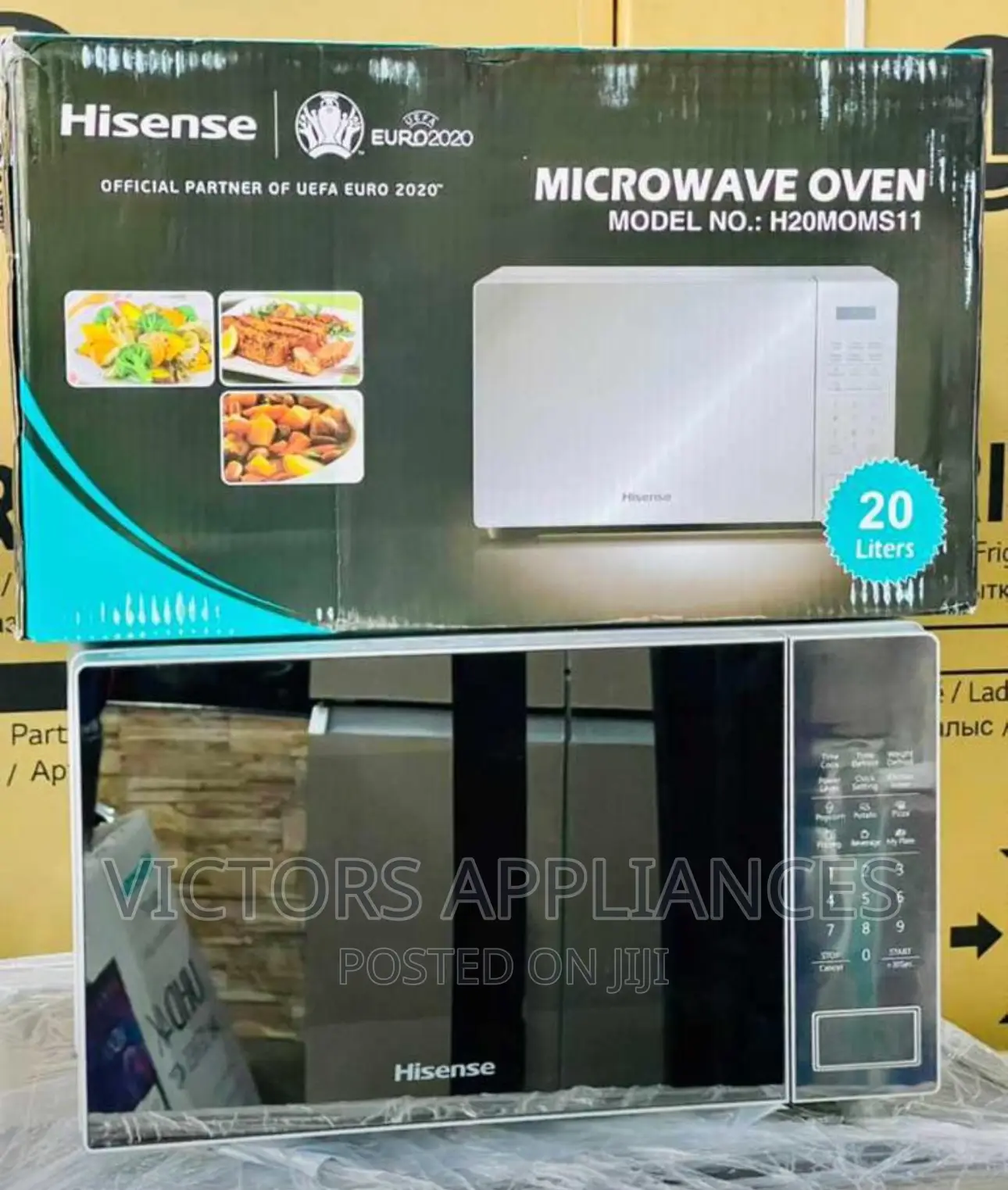 Hisense 20L Digital Microwave Oven With Mirror Finish