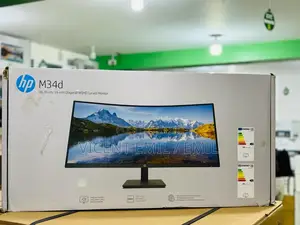 HP M34d WQHD Curved Display Monitor PIS 34inches