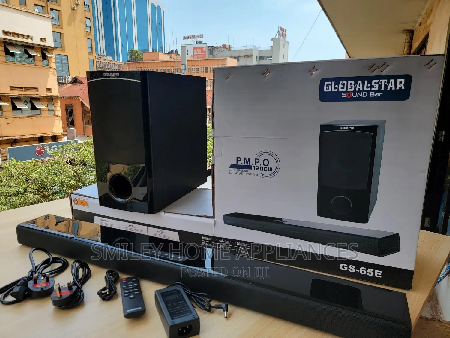 Wireless Globalstar Soundbar 2.1channel