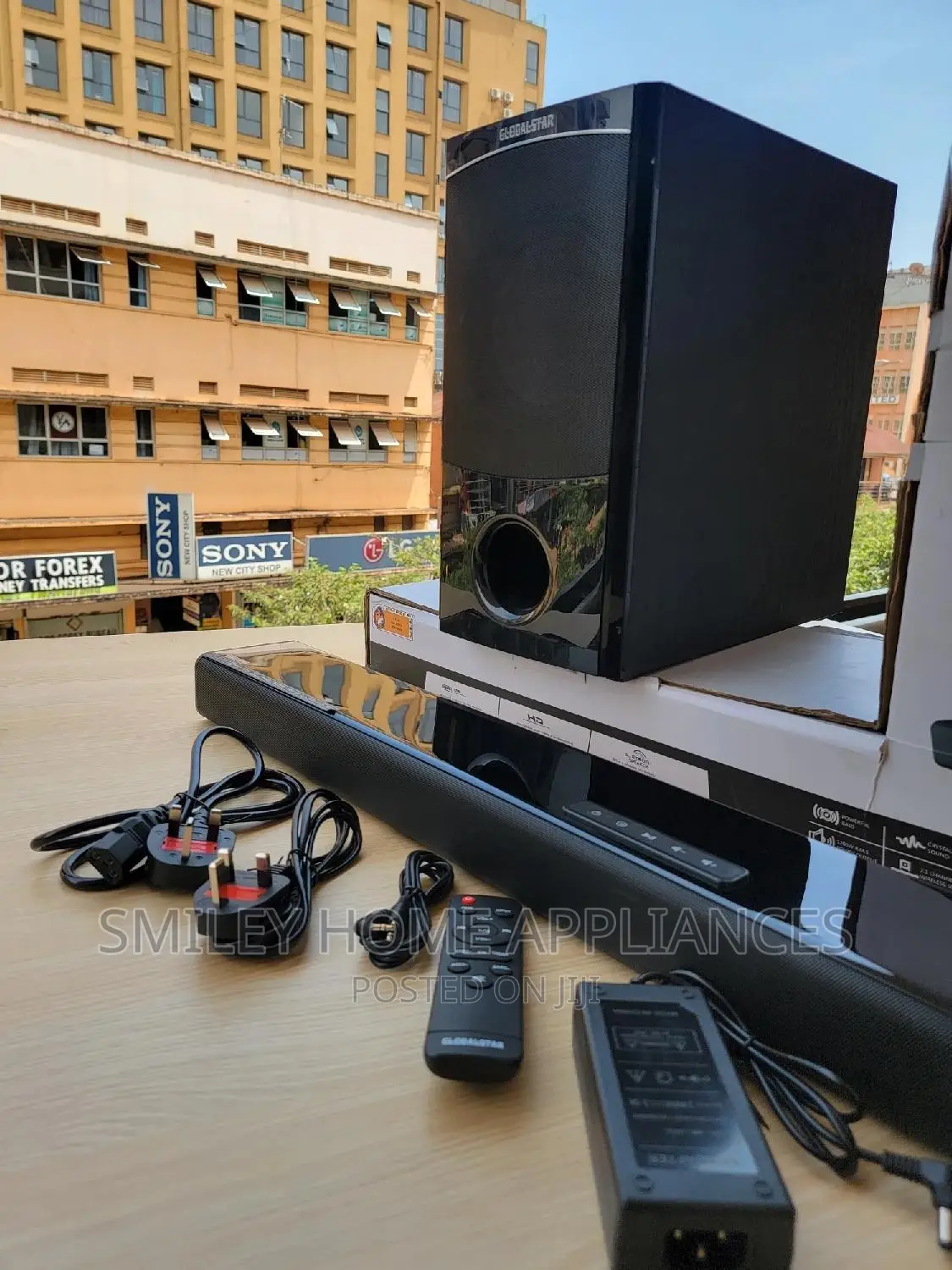 Wireless Globalstar Soundbar 2.1channel