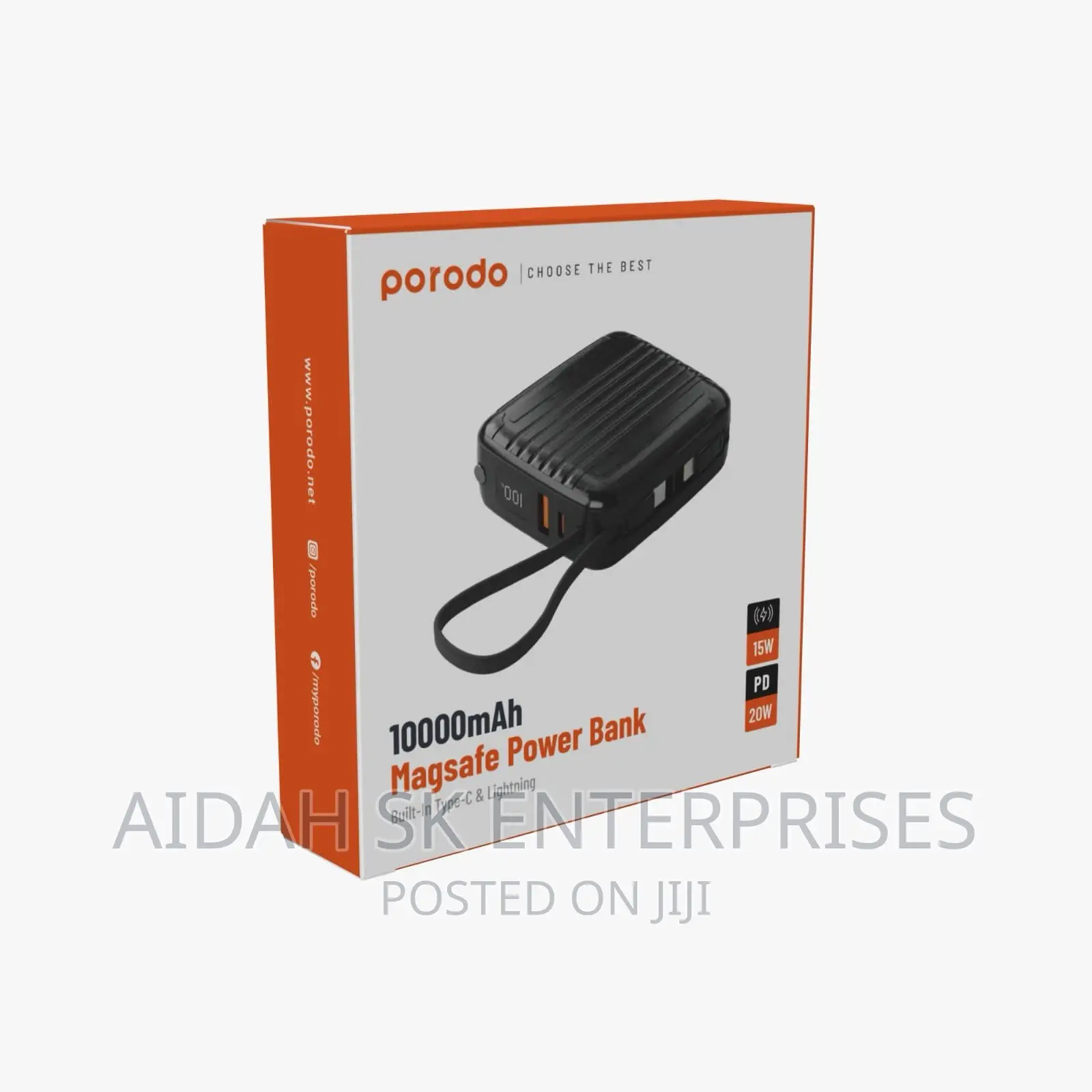 PORODO Magsafe 10,000mah Power Bank