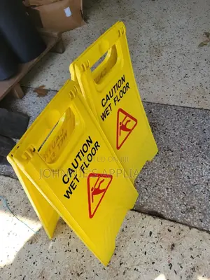 Road Safety Caution Wet Floor