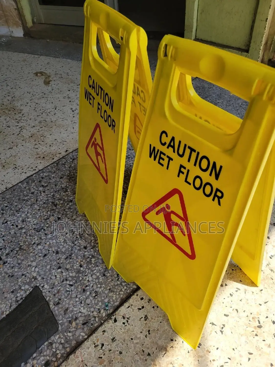 Road Safety Caution Wet Floor