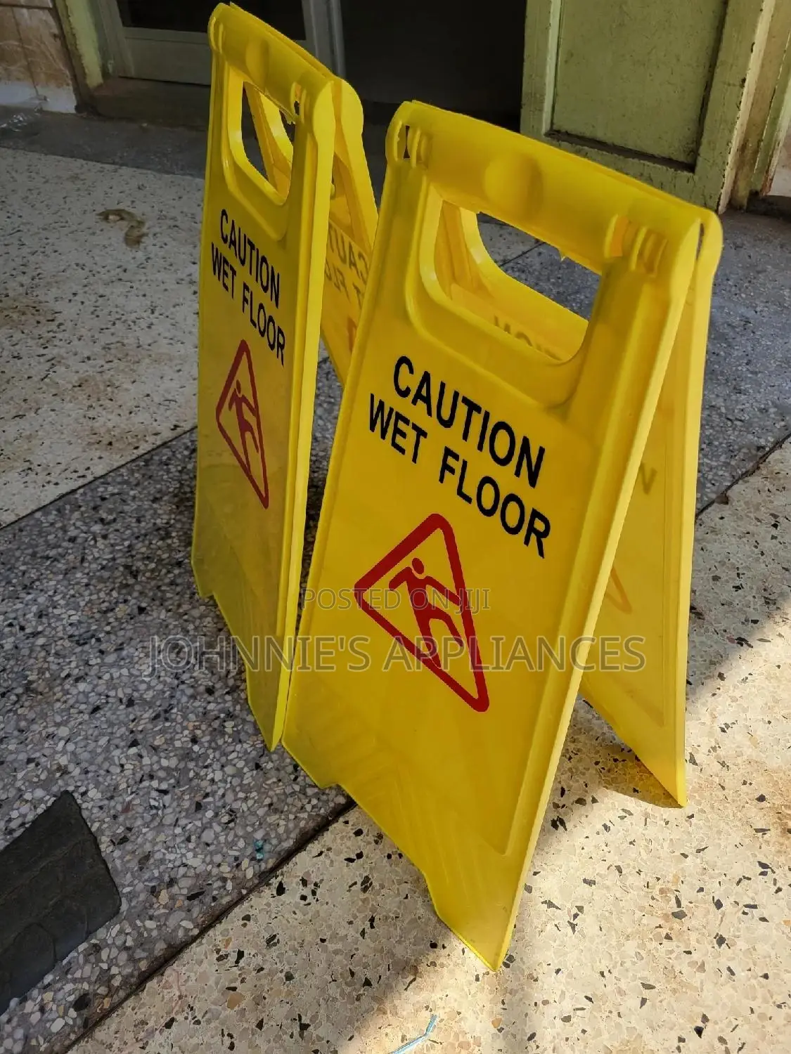 Road Safety Caution Wet Floor