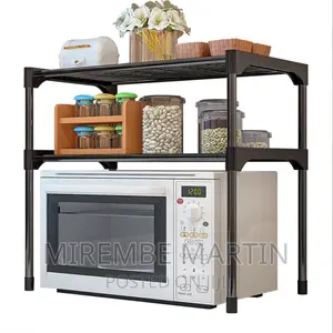 Kitchen Baker’S Rack Utility Storage Shelf Microwave