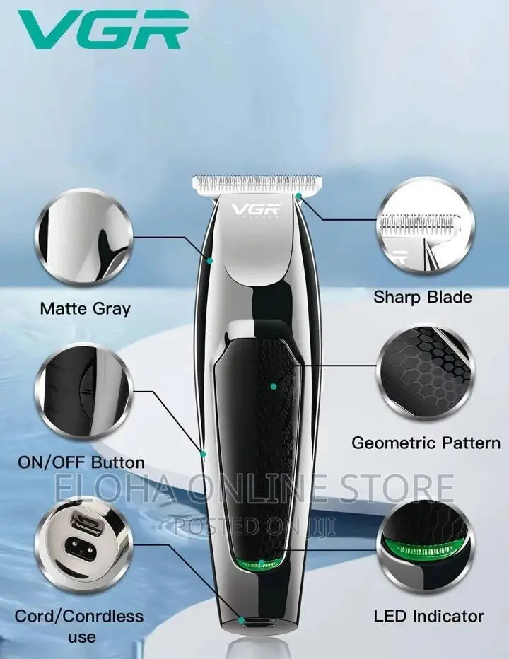 Rechargeable VGR Hair and Beard Trimmer