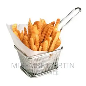Stainless Steel Fryer Serving Food Presentation Basket