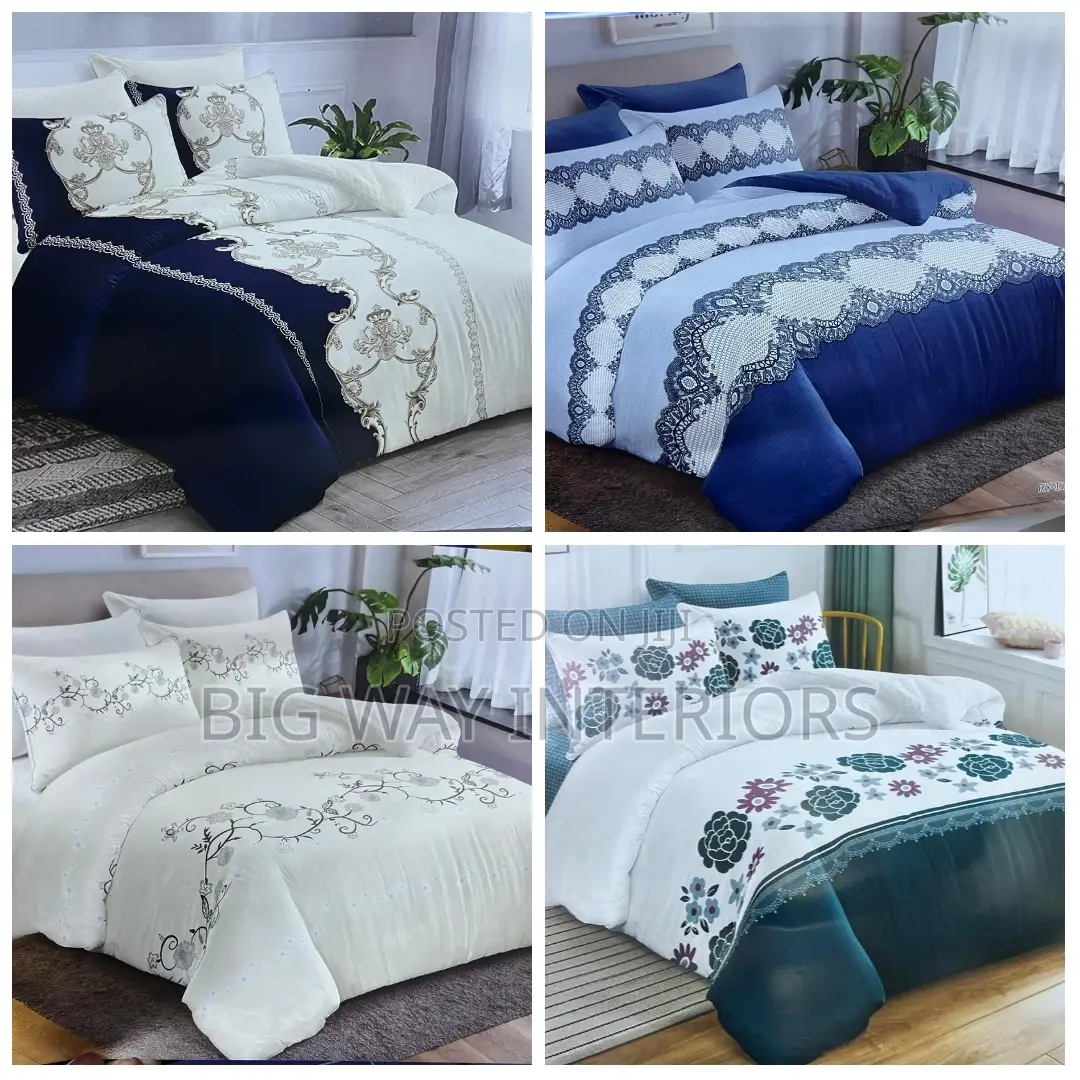 6 by 6 Cotton Duvet Set 4pcs