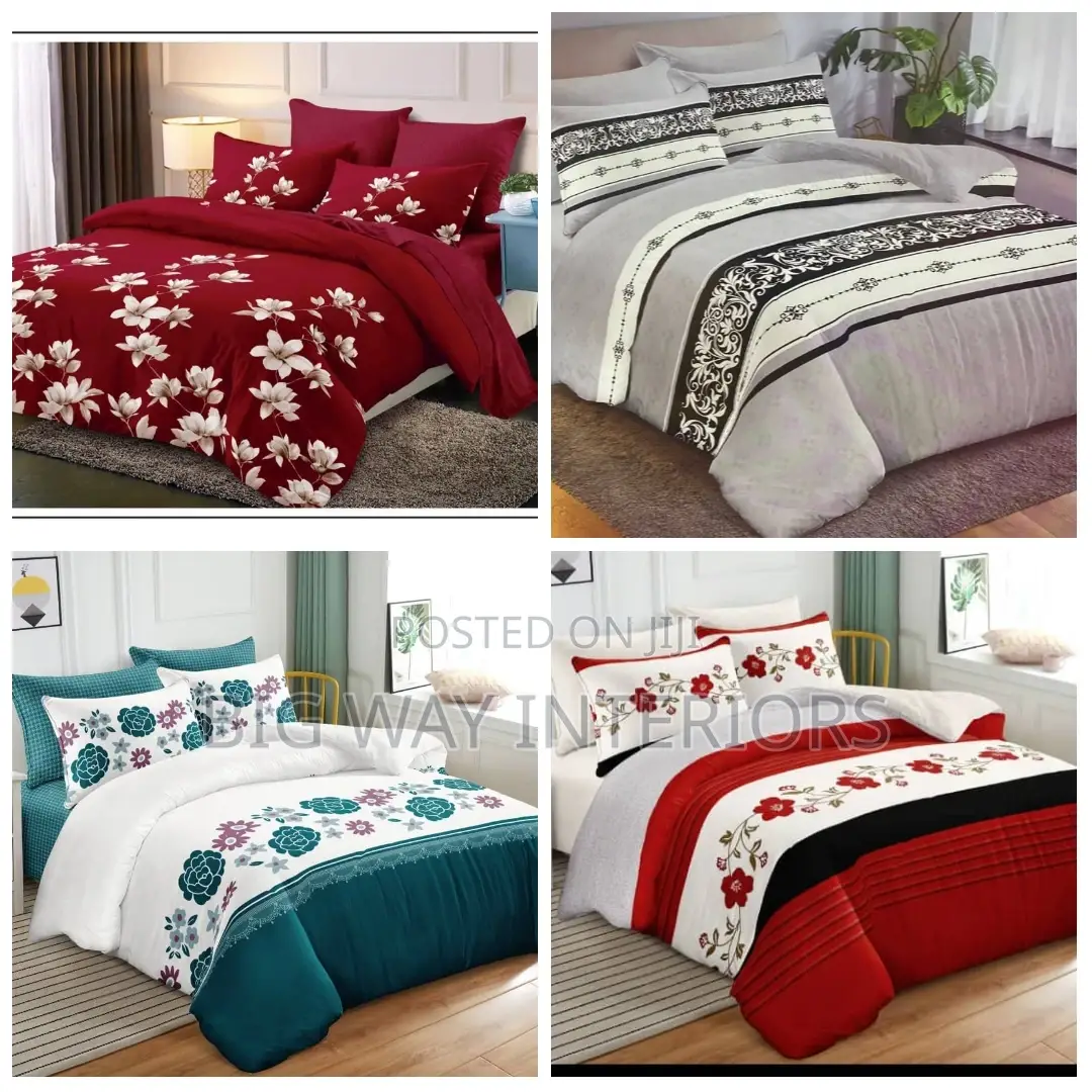 6x6 Duvet With 2pillowcases and 1 Bedsheet