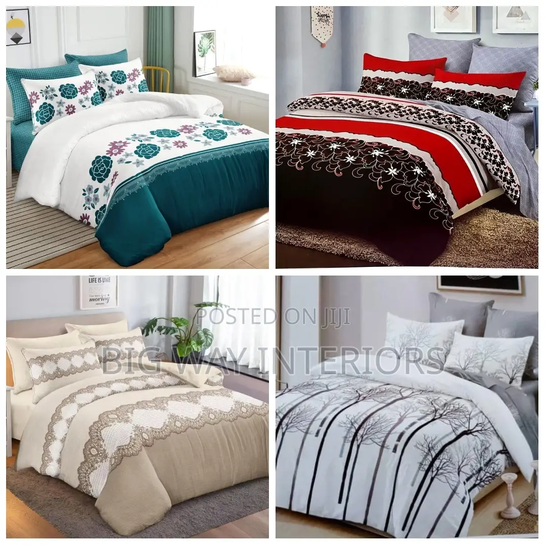 6by6 Cotton Duvet 2 Pillowcases 1 Bedsheet