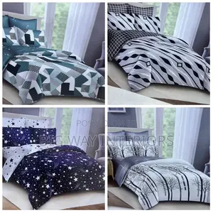 5x6 Duvet/ Bedcover Set 4pieces Cotton