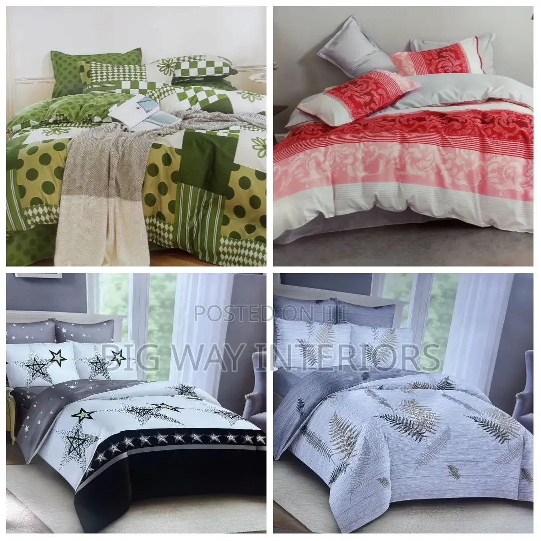5by6 Duvet With 2 Pillowcases 1 Bedsheet