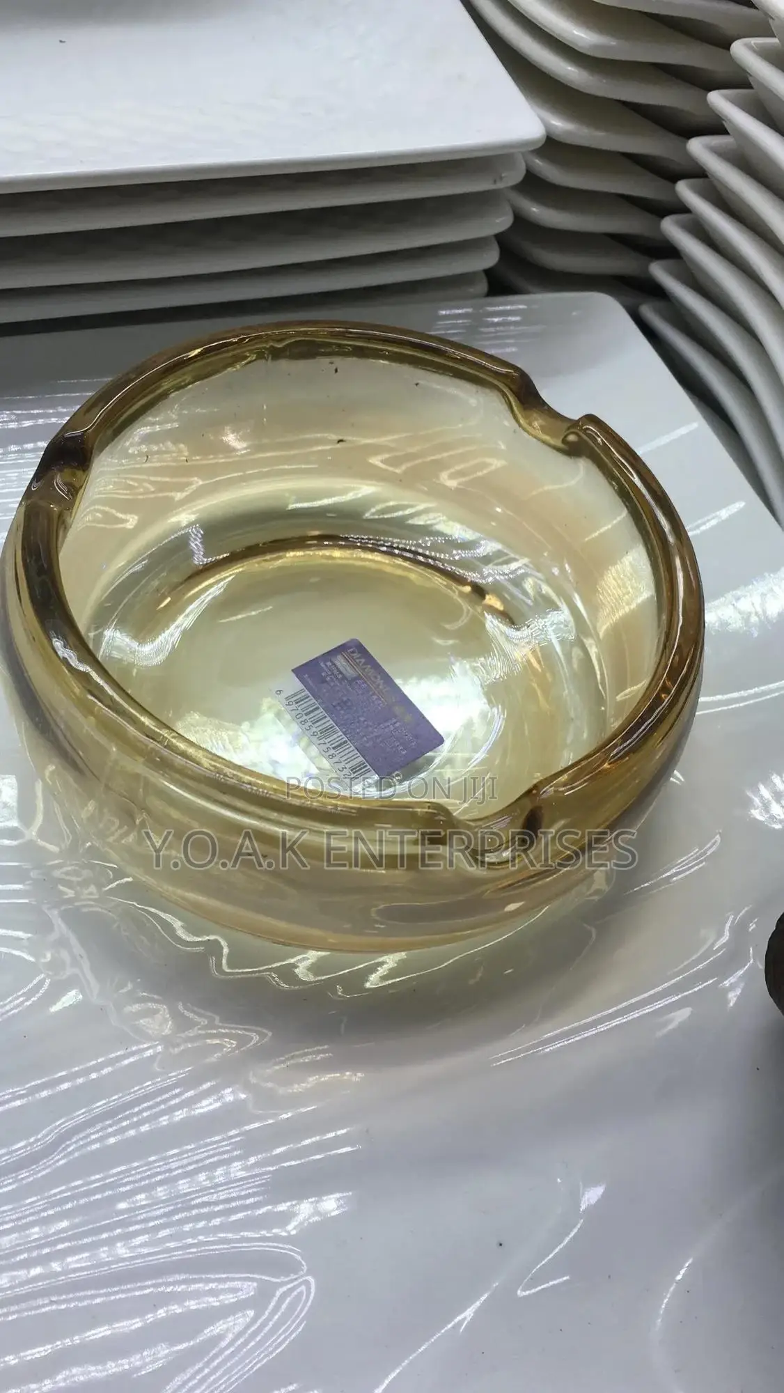 Ash Trays Glass