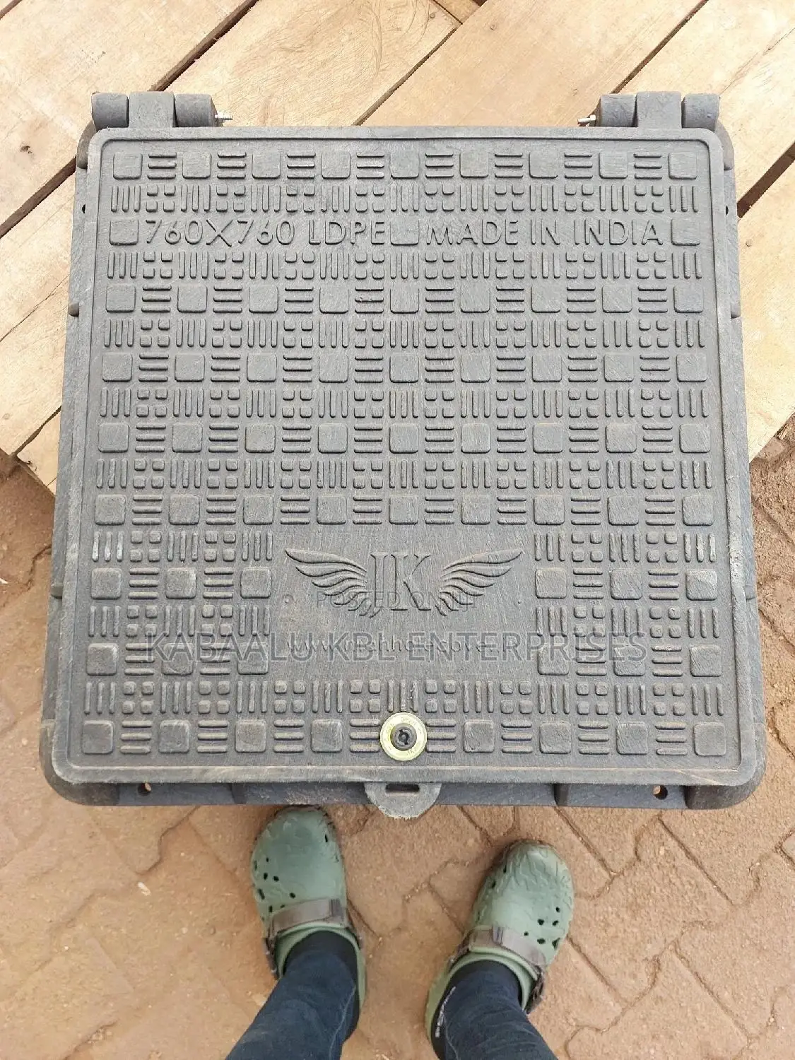 76×76 Plastic Lockable Manhole Covers (Inspection) India