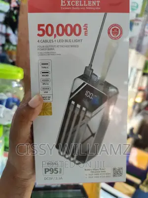 50000mah Excellent Power Bank/High Capacity Power Bank