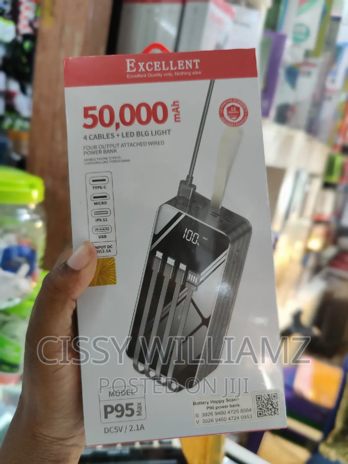 Heavy Duty 50000mah Excellent Power Bank/50000mah Power Bank