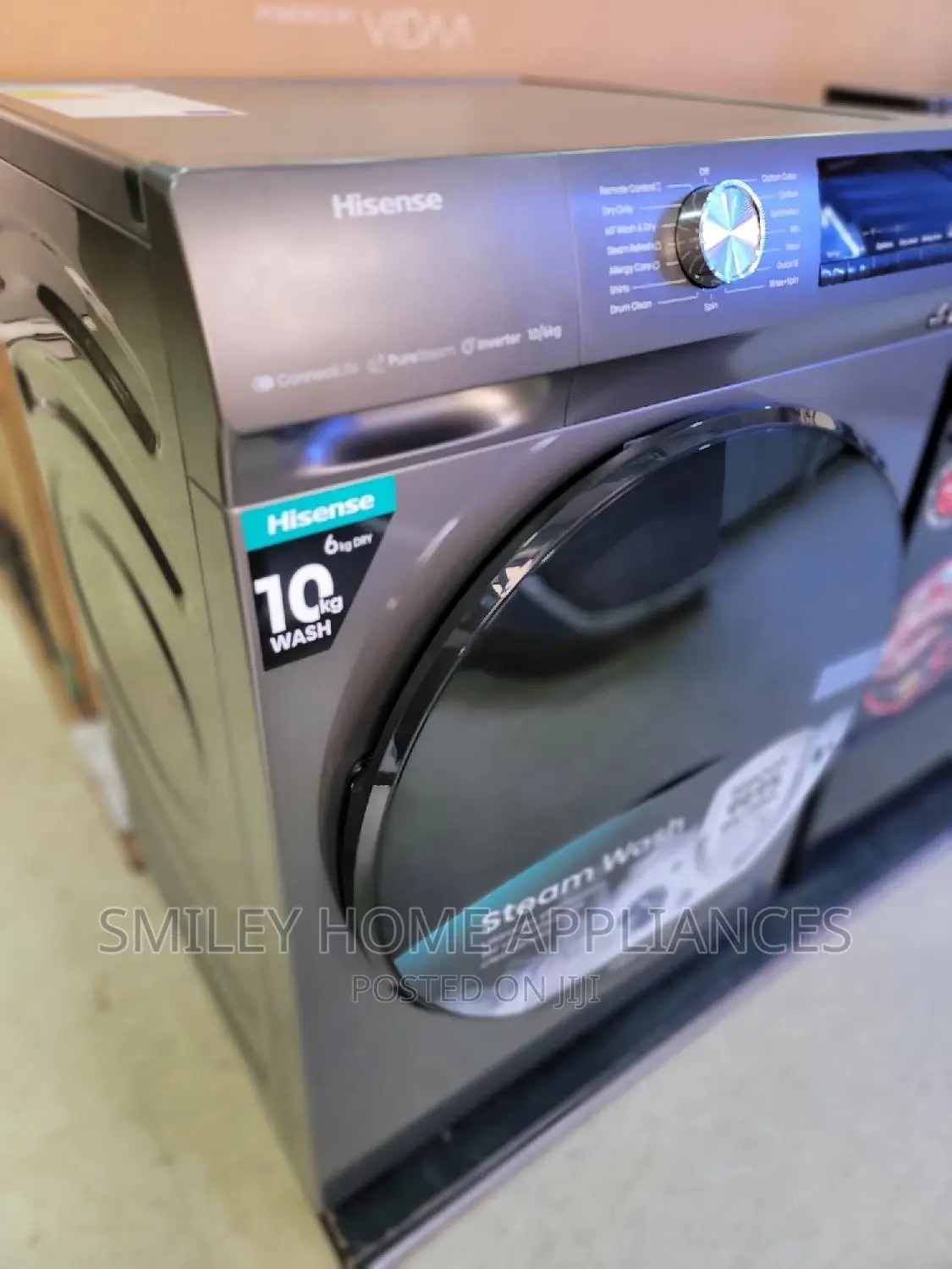 Hisense 10kgs Washing Machine and Dryer Front Loader