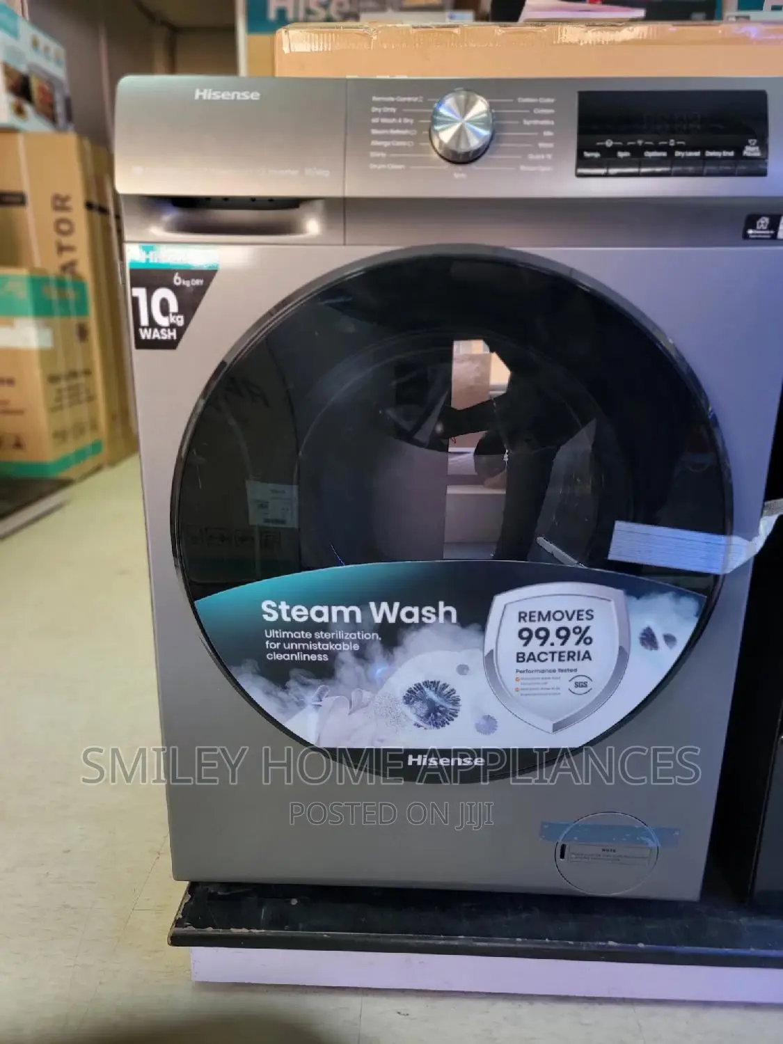 Hisense Frontloader 10kgs Wash and Dry