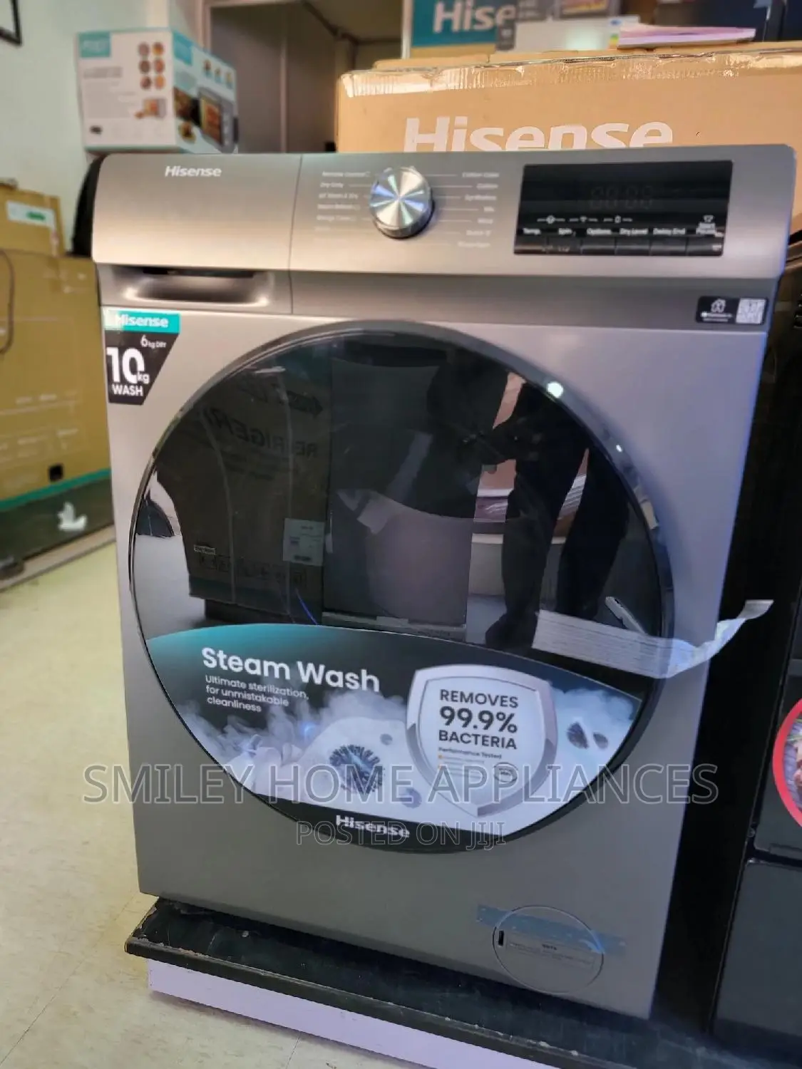 Hisense Frontloader 10kgs Wash and Dry Washing Machine