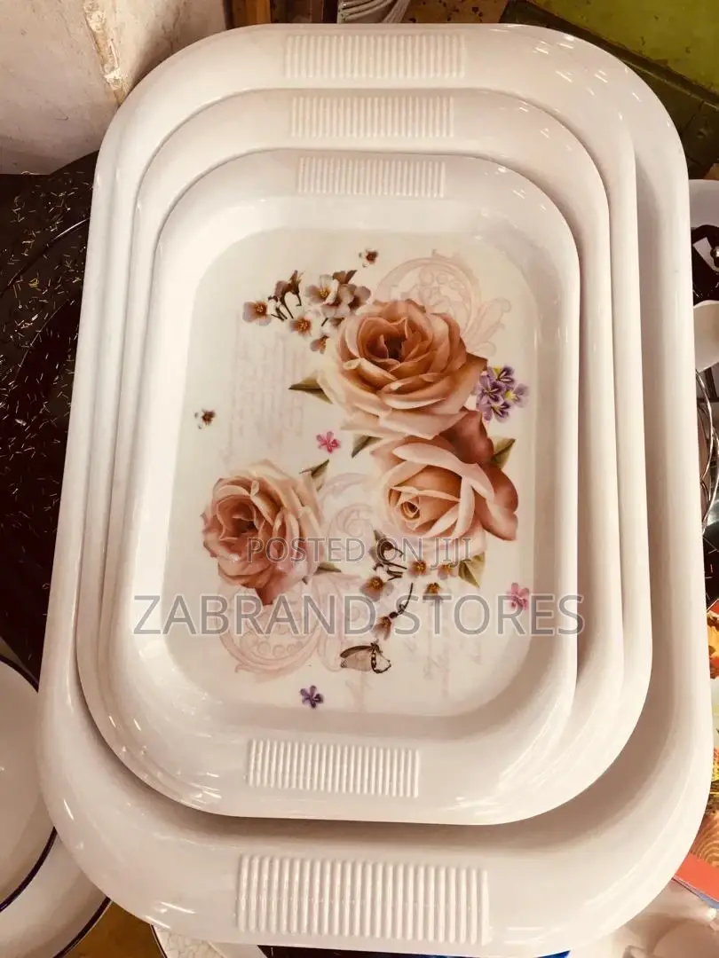 Hard Melamine Serving Trays