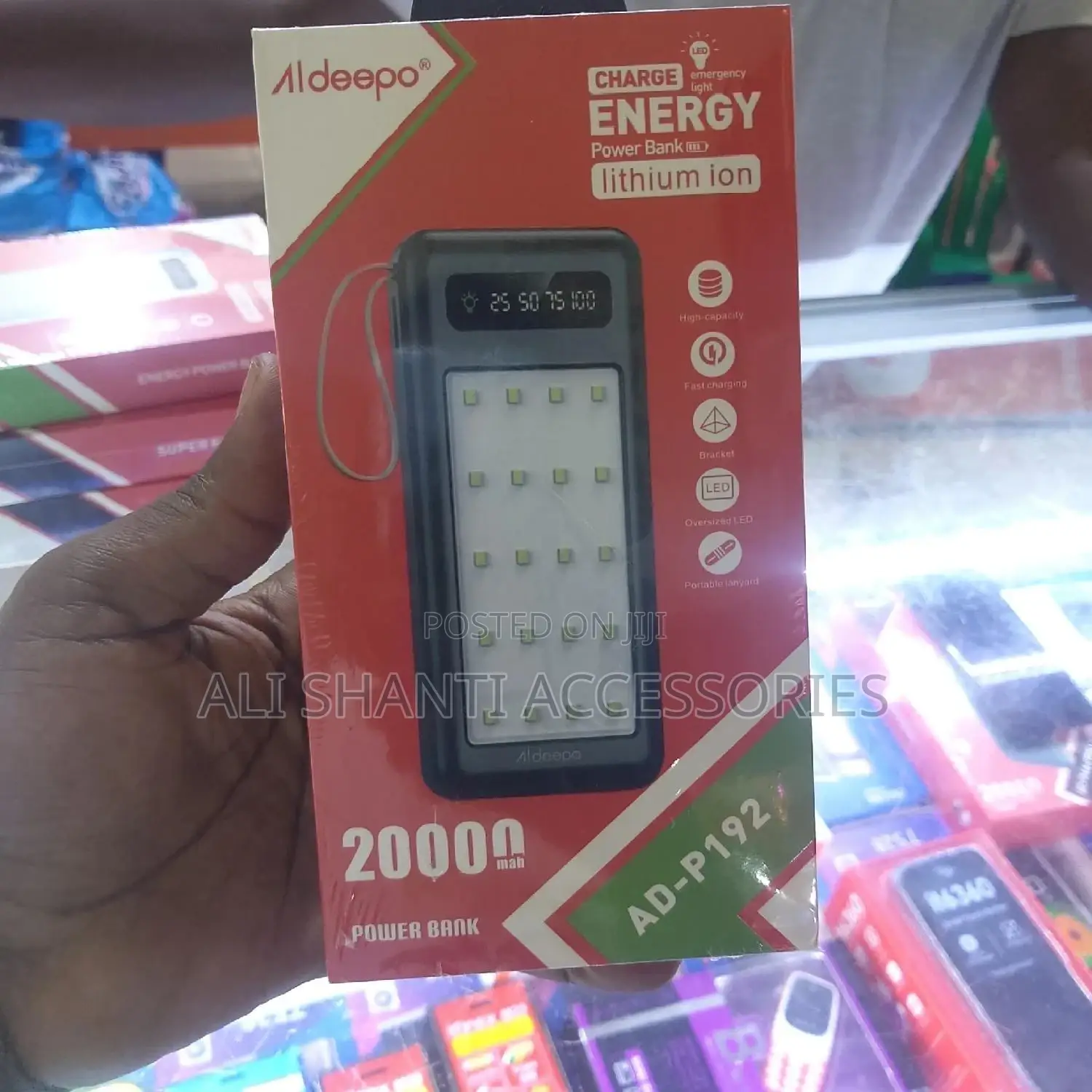 Energy Power Bank, Aldeepo Powerbank, Fast-Charging Powerban
