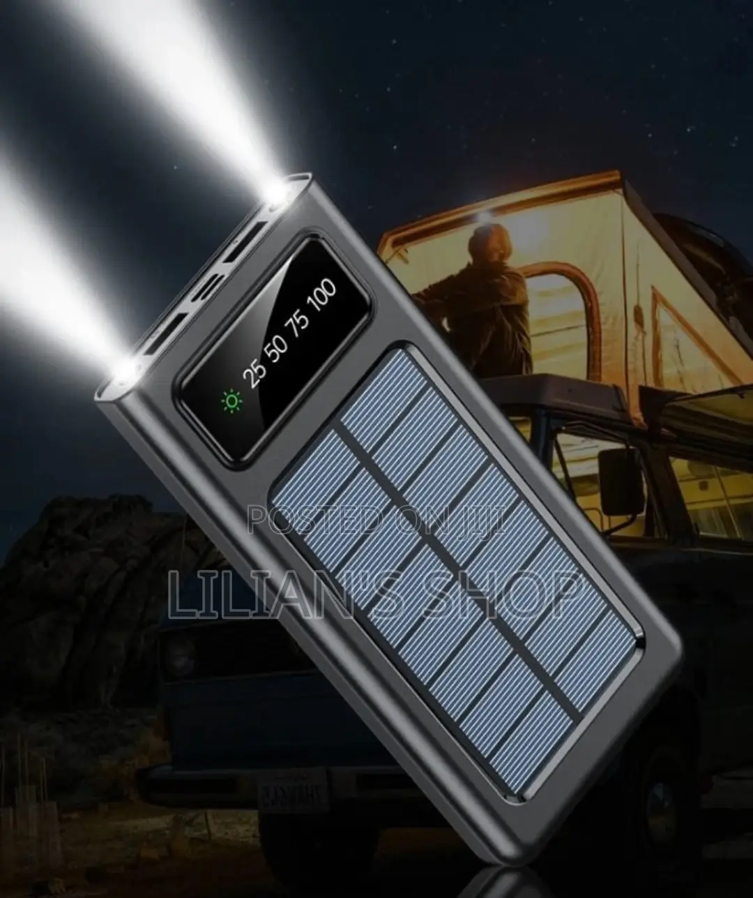 4 In1 Solar Power Bank 2000mah