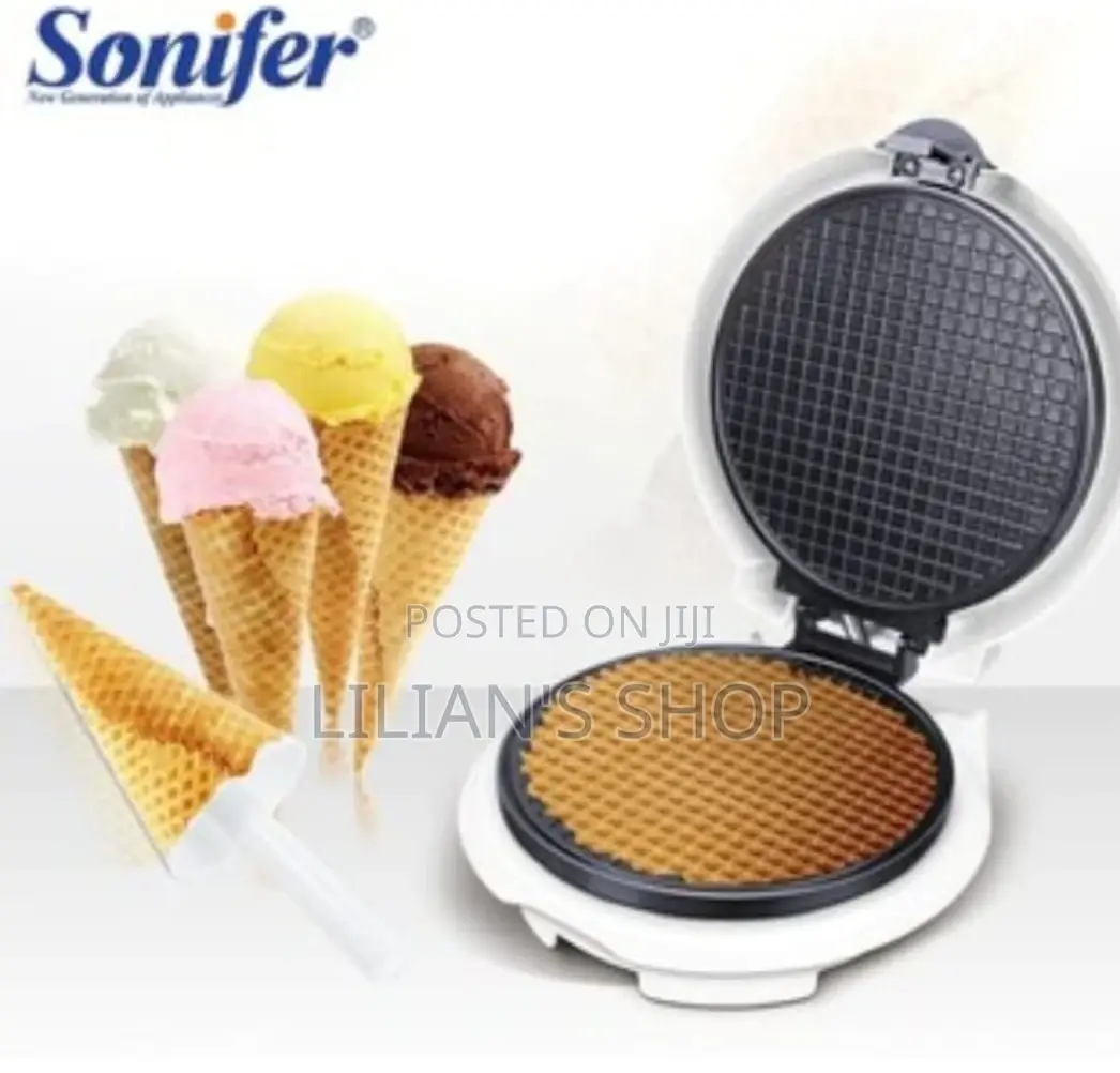 New Sonifer Ice Cream Cone Maker Waffle Maker
