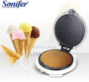 New Sonifer Ice Cream Cone Maker Waffle Maker