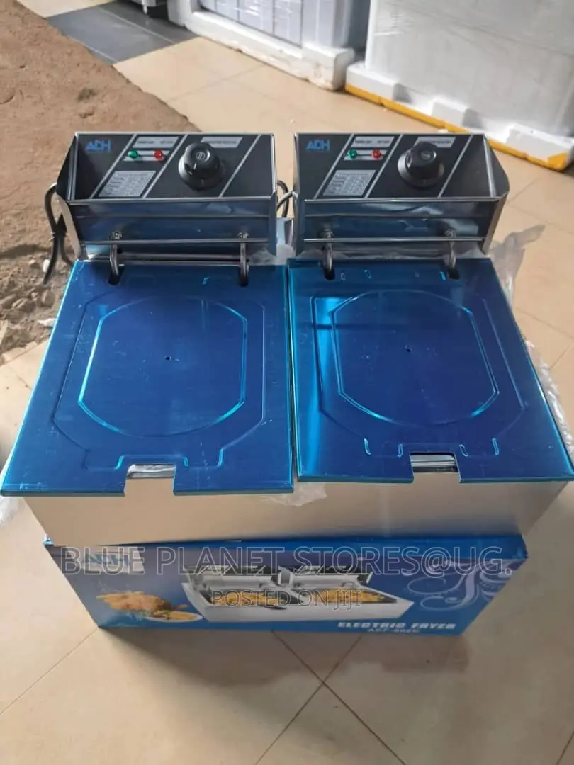 ADH 12litre Double Electric Deep Fryers \\ 5000w \\ AEF-802C