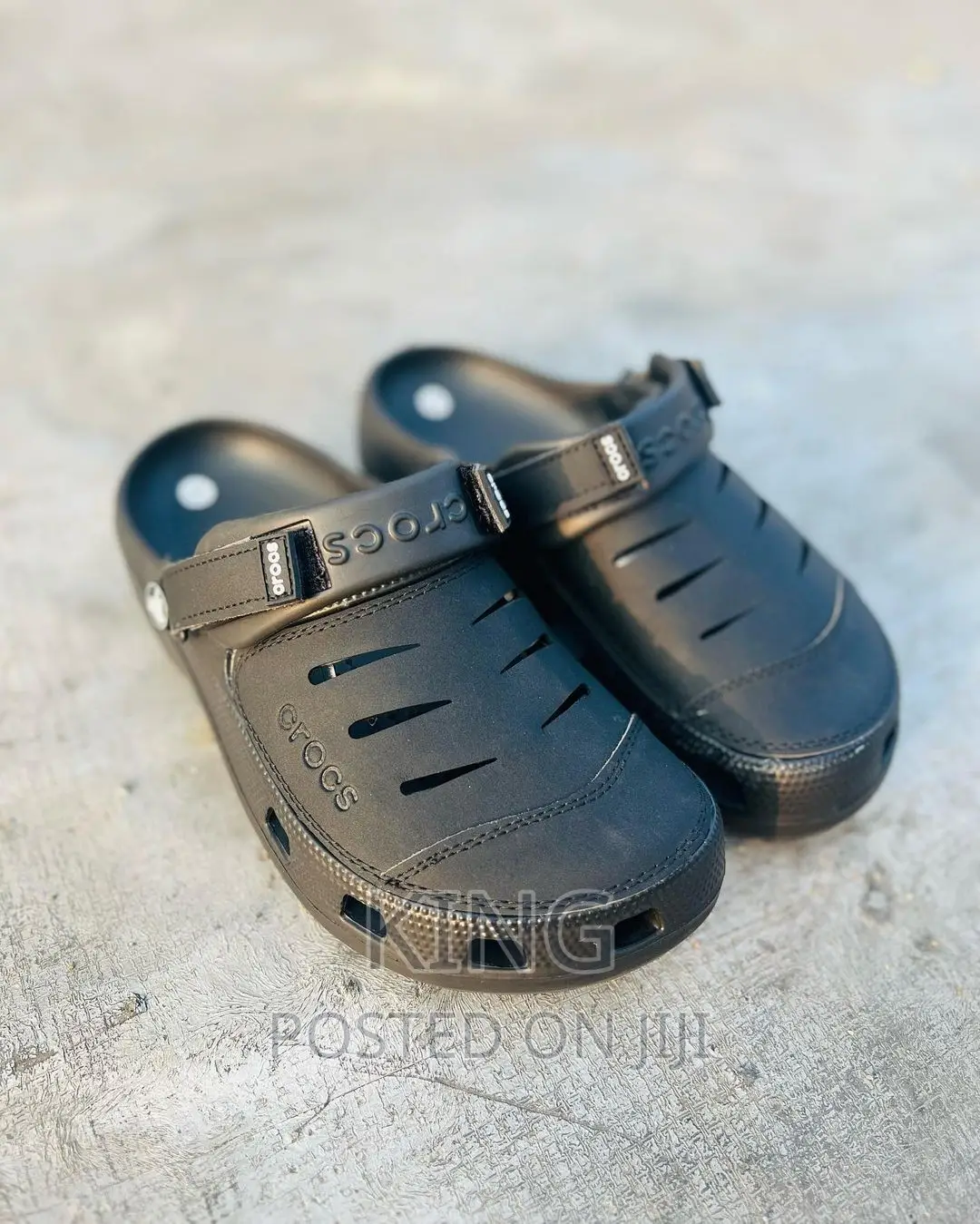 Crocs Yukon Leather Black