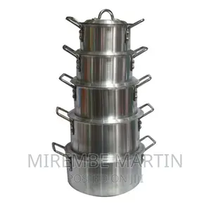 5 Sizes Set Aluminum Cooking Pots/Saucepans
