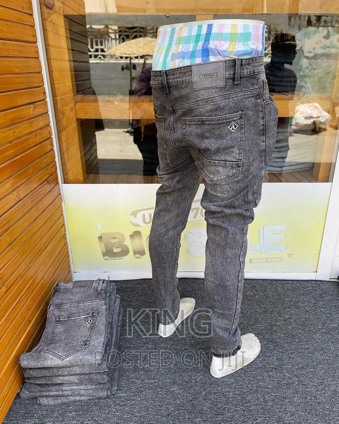 Grey Slim Fit Jeans