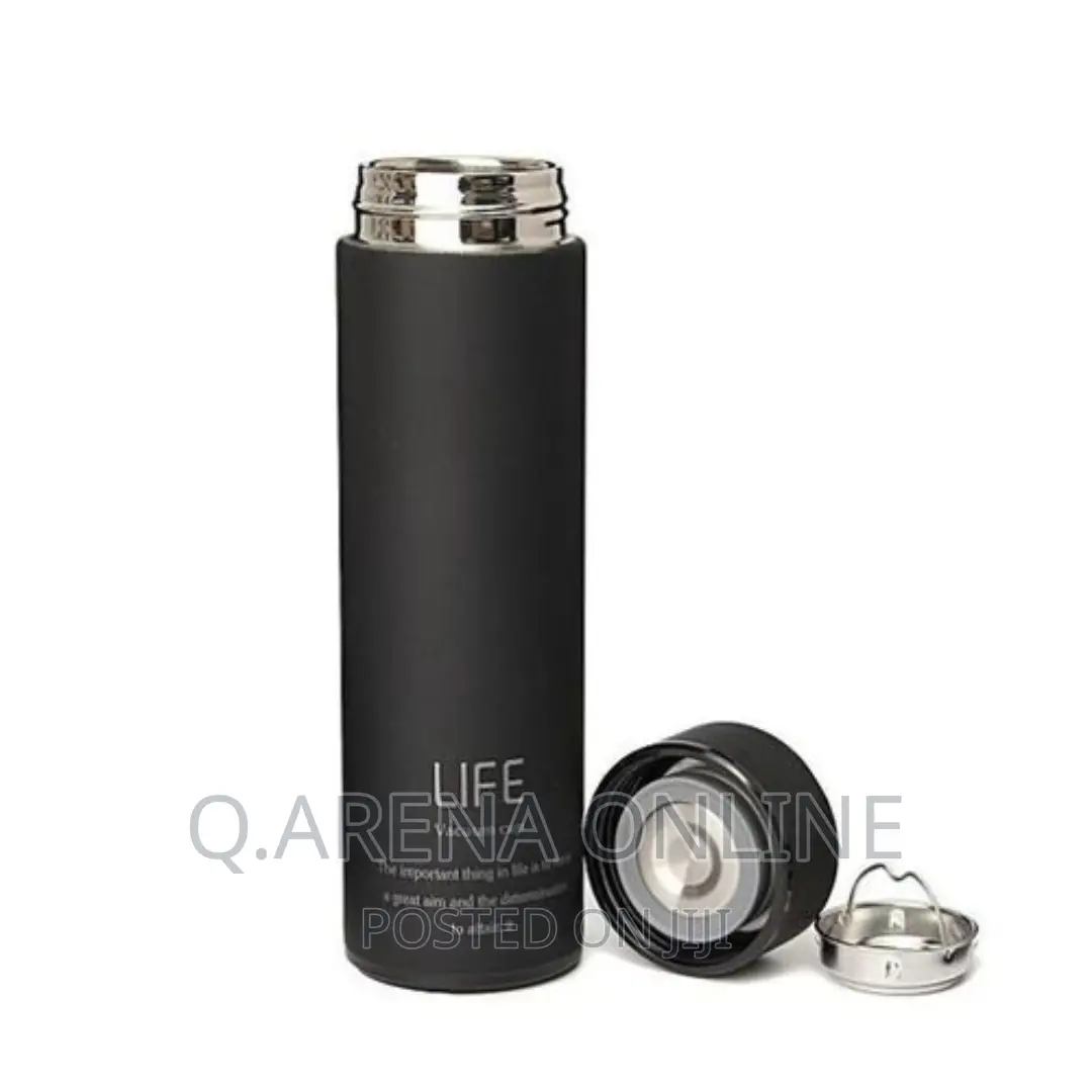 Stainless Steel Vacuum Flask450ml - Red , Blue ,Black