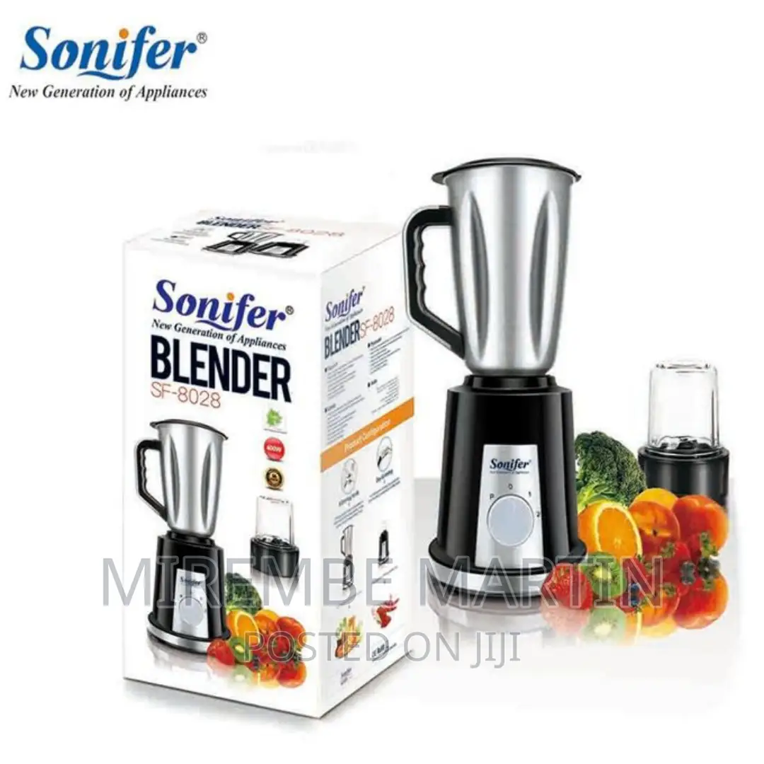 Sonifer 400W Powerful Food Processor 3+ Speed Blender