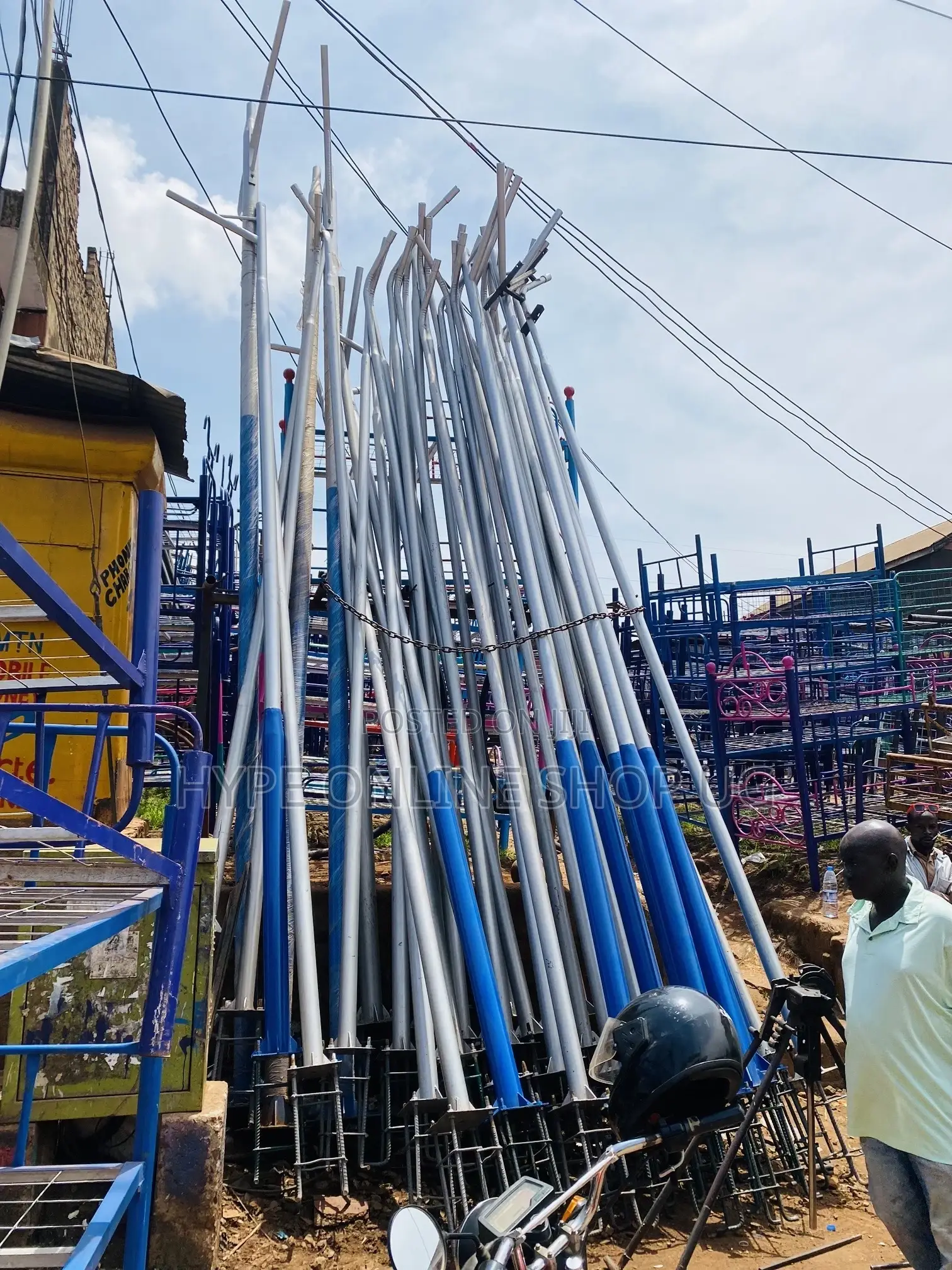 Standard Complete Solar Poles