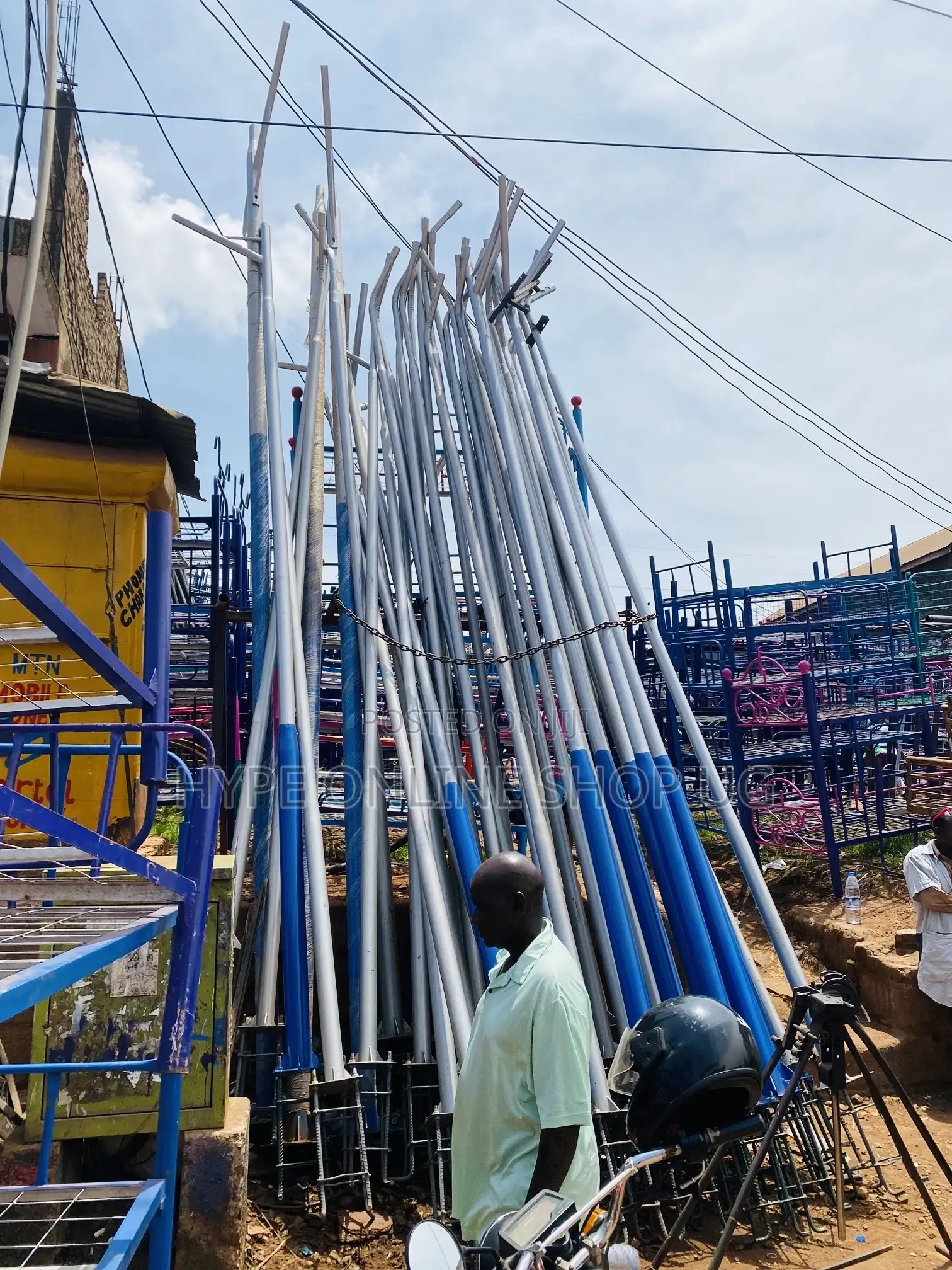 Standard Complete Solar Poles
