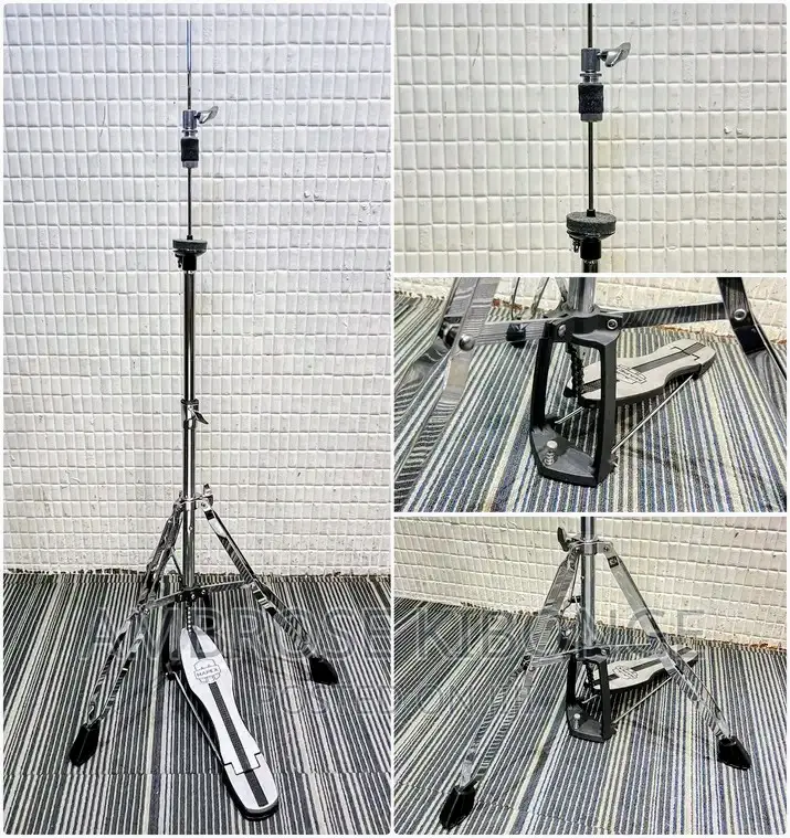 Tripod Heavy Duty Pipe Adjustable Hi-Hats Drum Cymbal Stand.