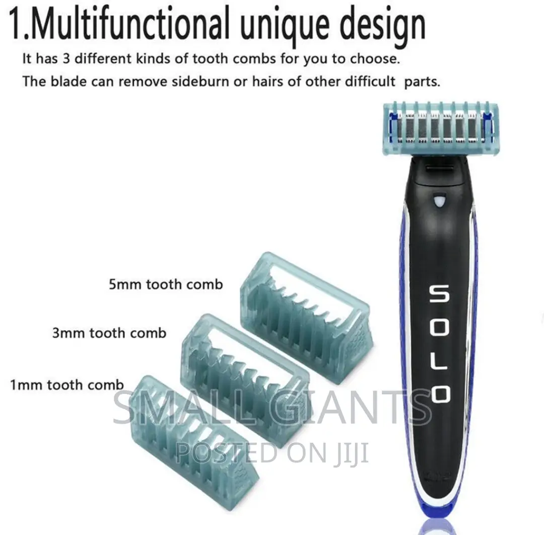 Electric Razor for Men, Body Groomer, Rechargeable