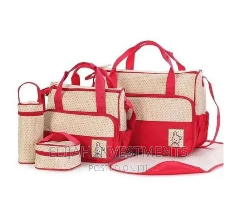 Fancy 5piece Set Baby Diaper Bags