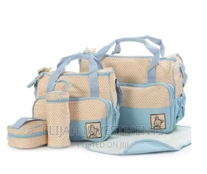 Fancy 5piece Set Baby Diaper Bags
